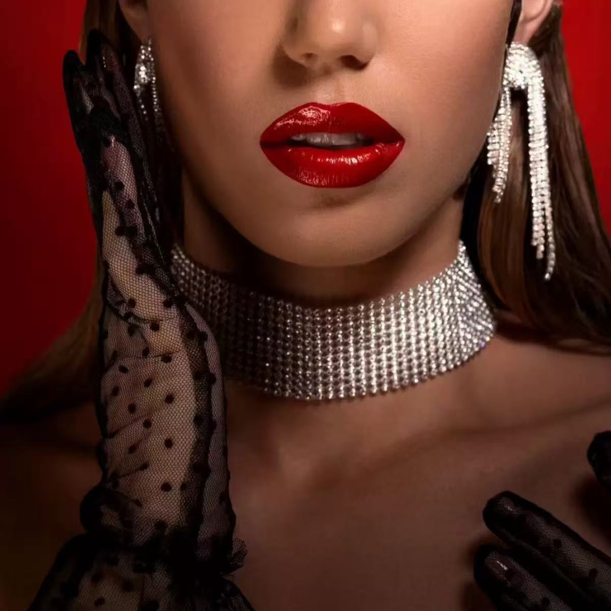 Diamond Chain Choker