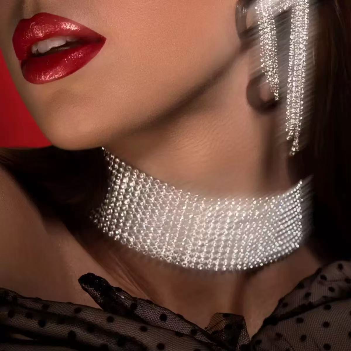 Diamond Chain Choker