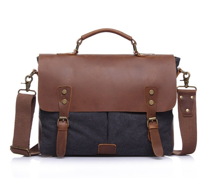 LIGHT LEATHER CARTABLE BAG