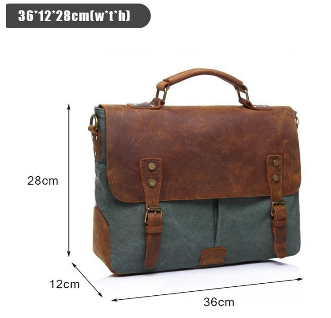 LIGHT LEATHER CARTABLE BAG