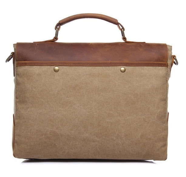 LIGHT LEATHER CARTABLE BAG