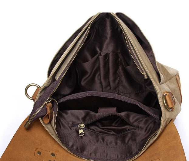 LIGHT LEATHER CARTABLE BAG