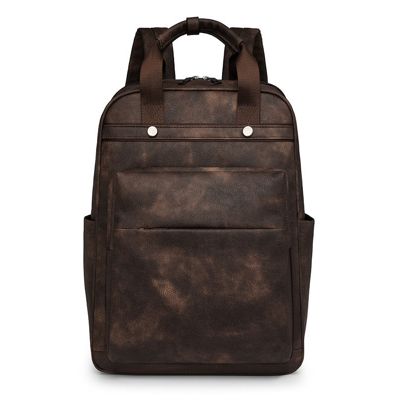 Vintage Multi-pocket backpack