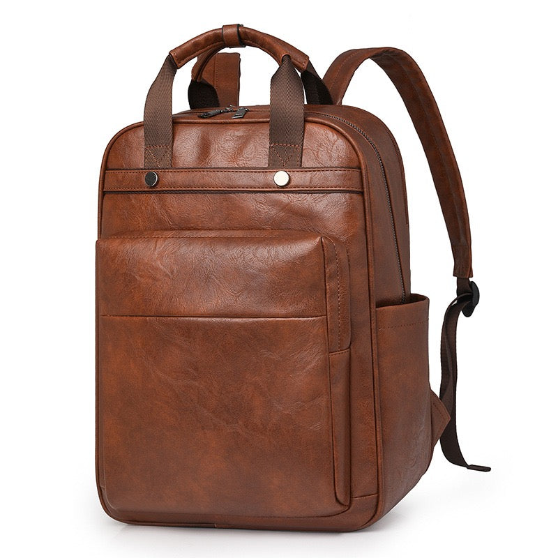 Vintage Multi-pocket backpack