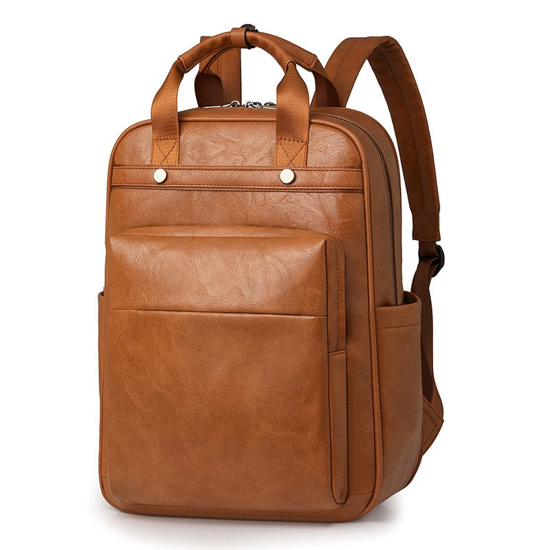 Vintage Multi-pocket backpack