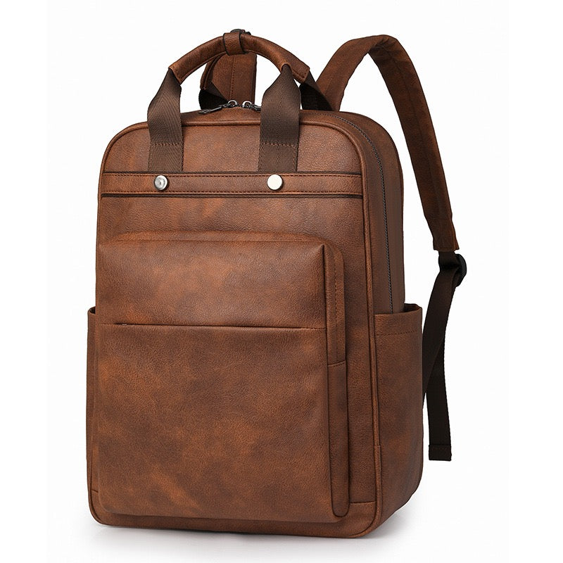 Vintage Multi-pocket backpack