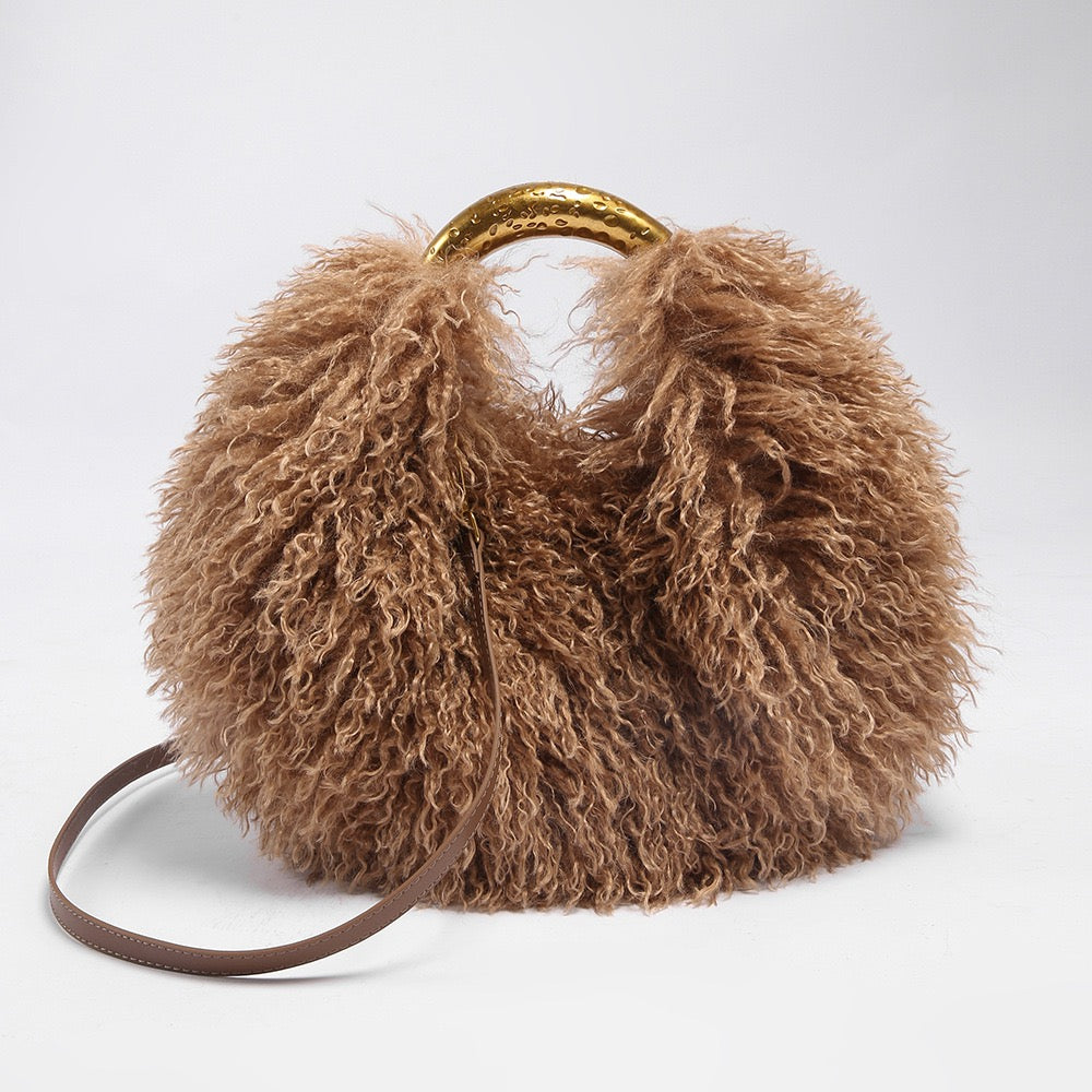 Furry Ladies Messenger Bag