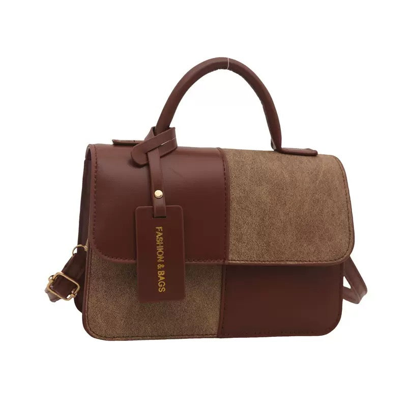 Elegant Women's Snap Closure Tote Bag