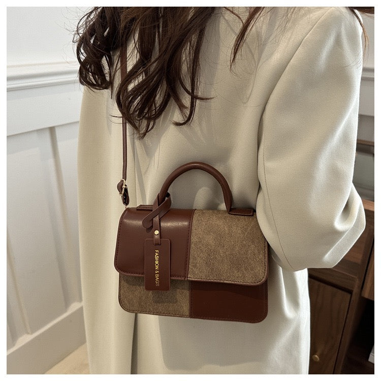 Elegant Women's Snap Closure Tote Bag