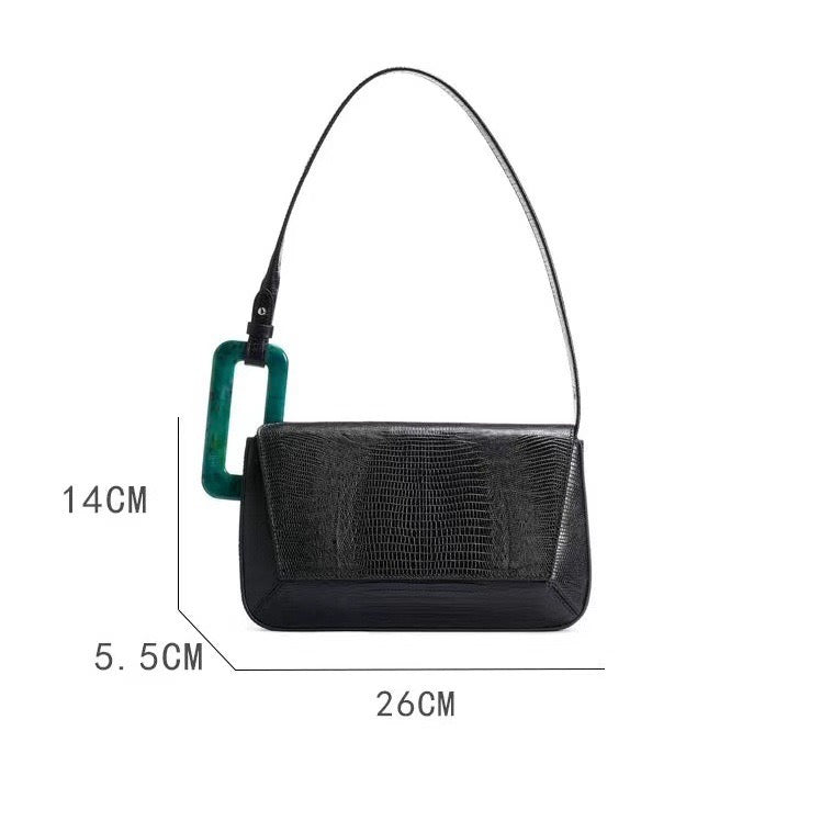 Luxury Women's Patchwork Underarm Bag