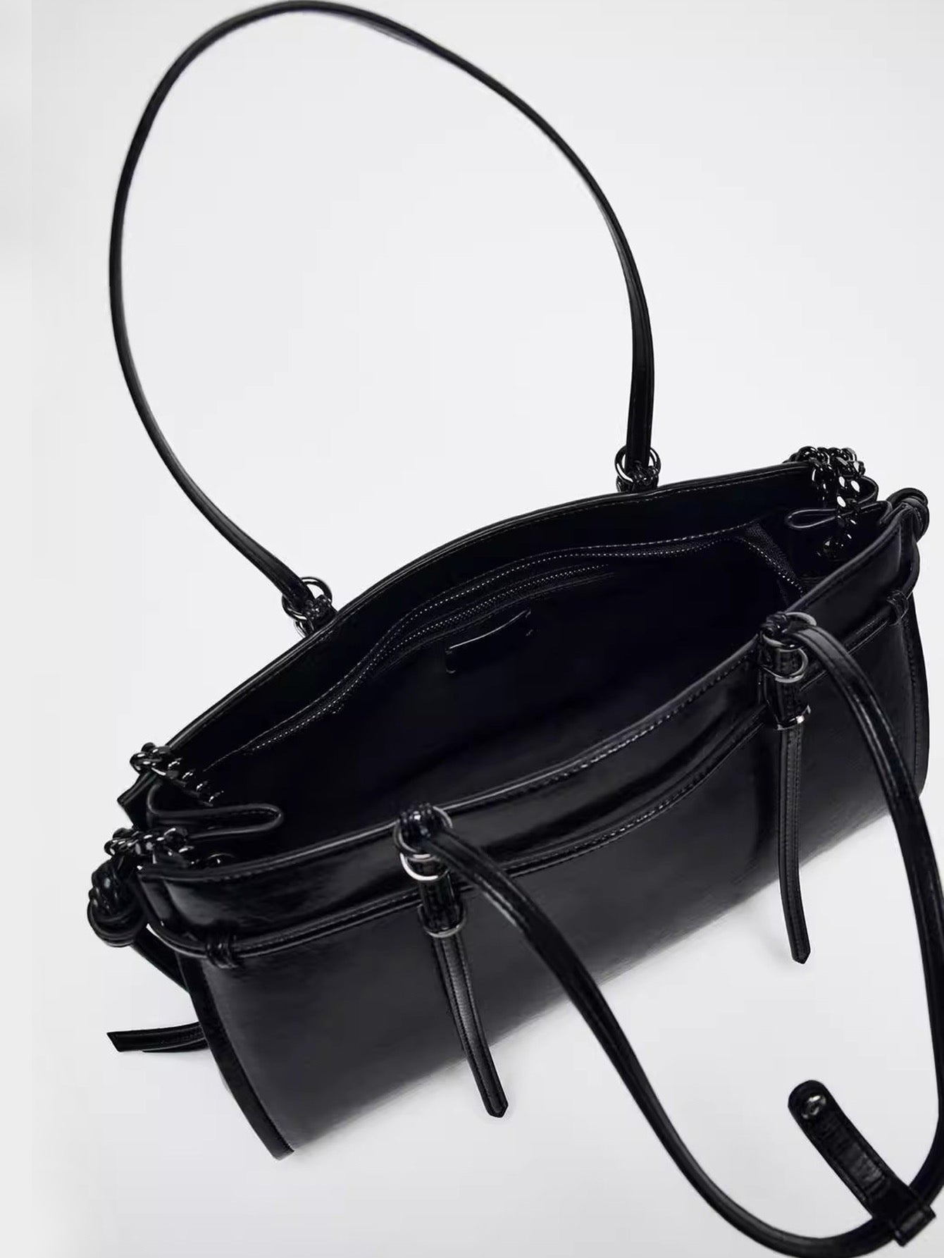 Classical Large Canvas Shoulder Bag