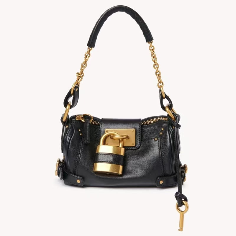 Luxury Padlock Tote Bag