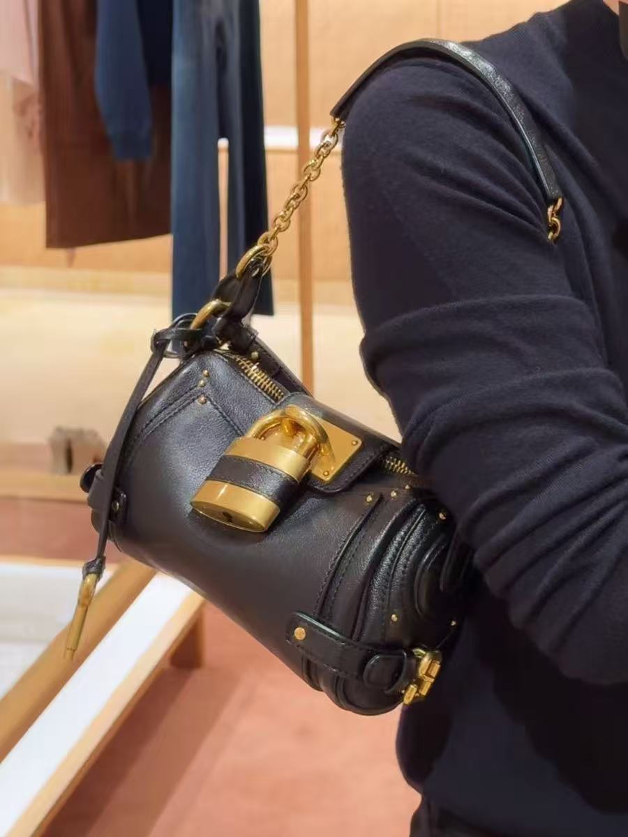 Luxury Padlock Tote Bag