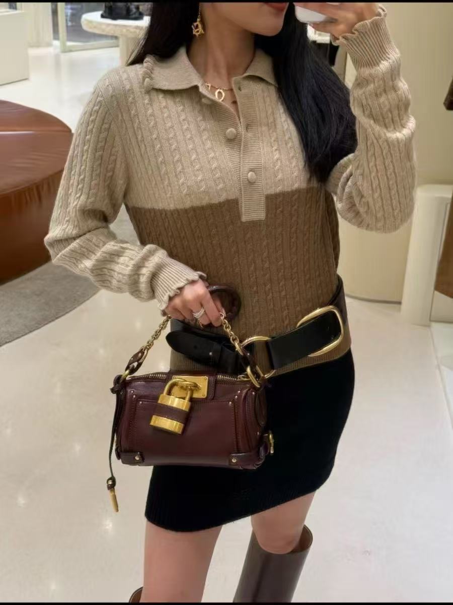 Luxury Padlock Tote Bag