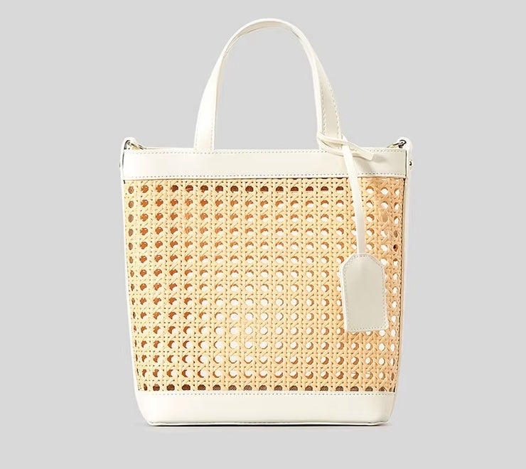 Luxury Women's Straw Beach Bag
