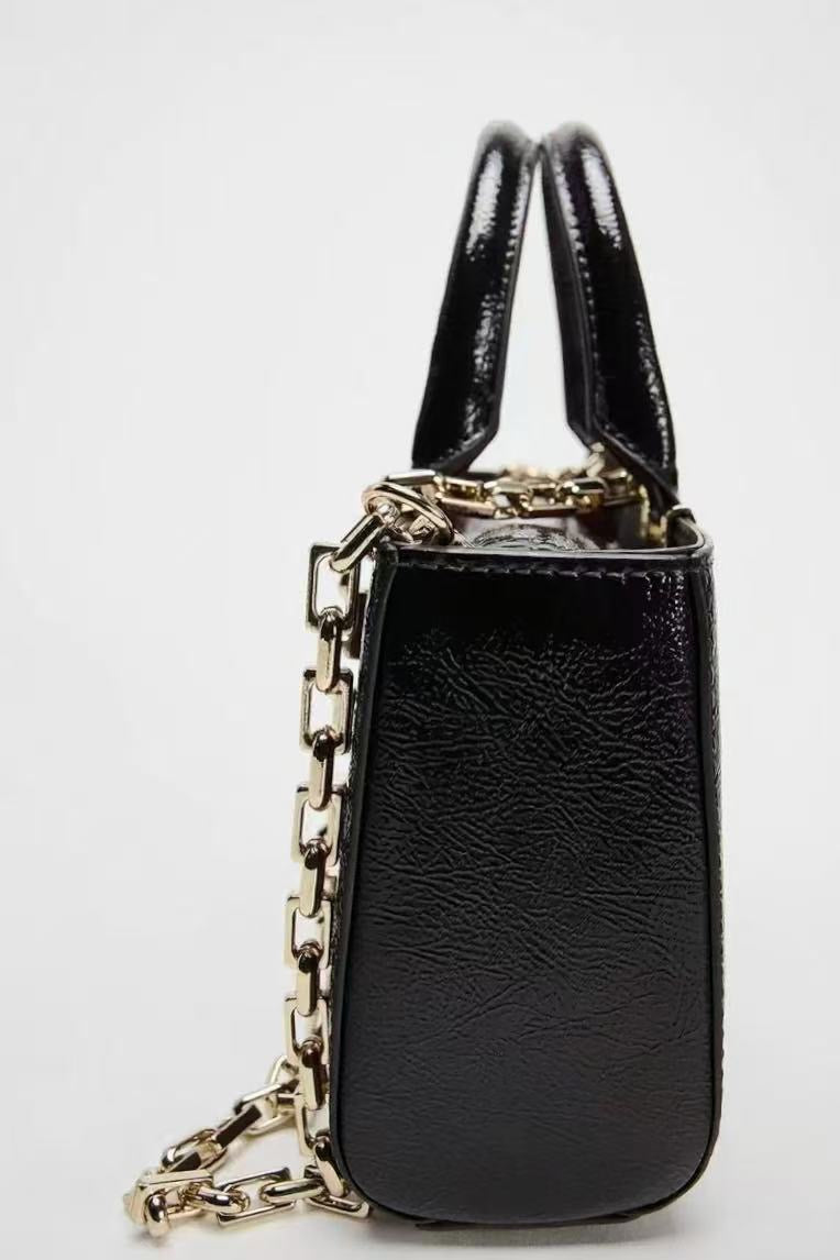 Vintage Chain Small Square Bag