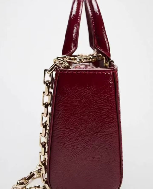 Vintage Chain Small Square Bag
