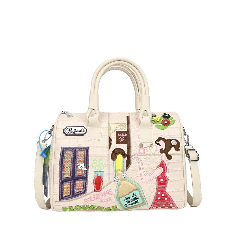 Candy Color Cartoons Style Purses and Handbags