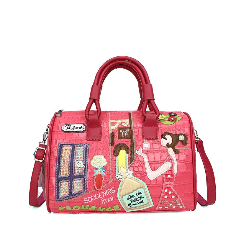 Candy Color Cartoons Style Purses and Handbags