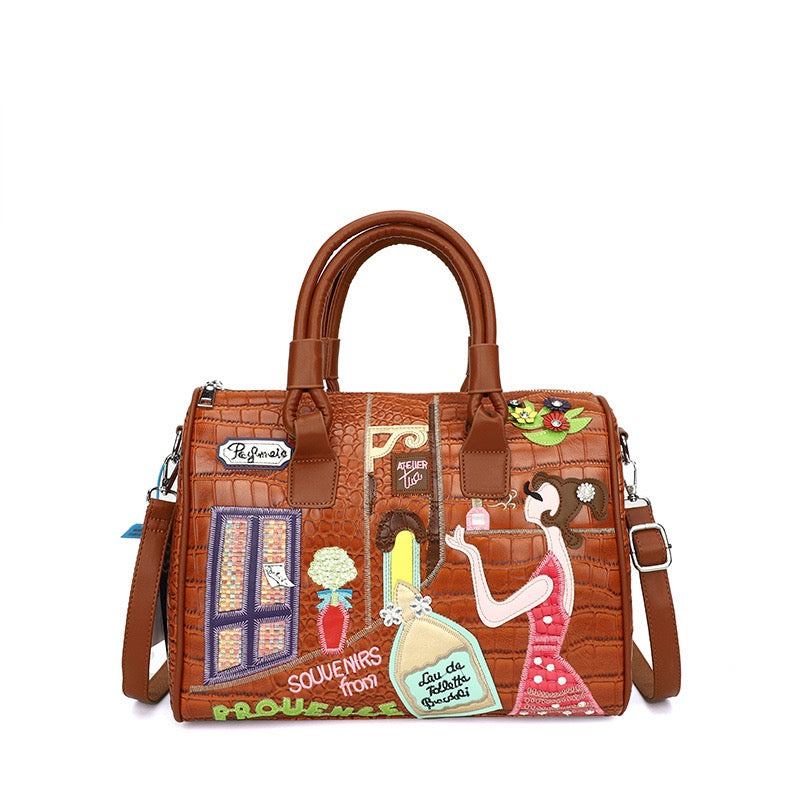 Candy Color Cartoons Style Purses and Handbags