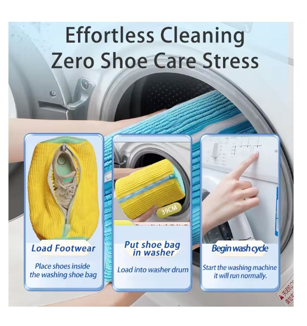 Shoe Washing Machine Bag – Durable Laundry Protector for Sneakers
