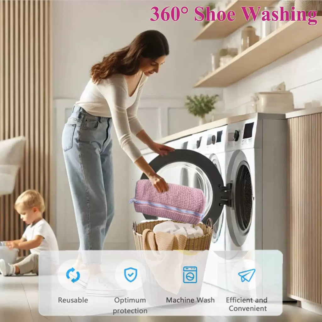 Shoe Washing Machine Bag – Durable Laundry Protector for Sneakers