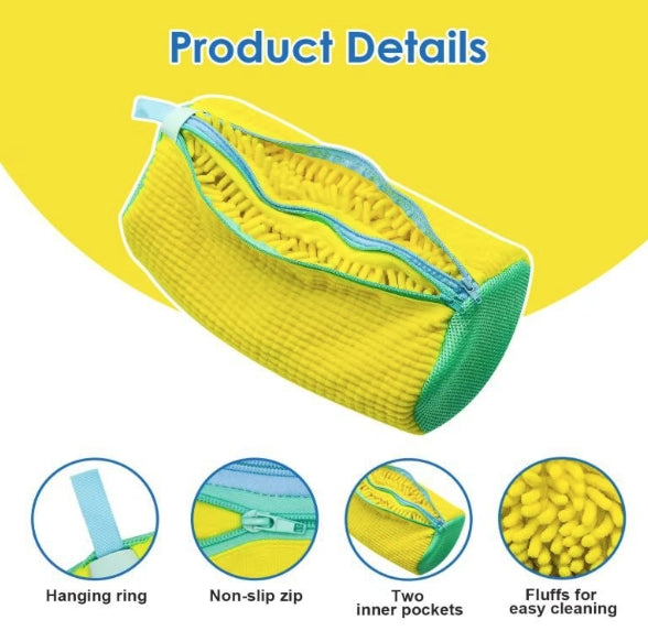 Dual-Chamber Shoe Washing Machine Bag – Durable Laundry Protector for Sneakers