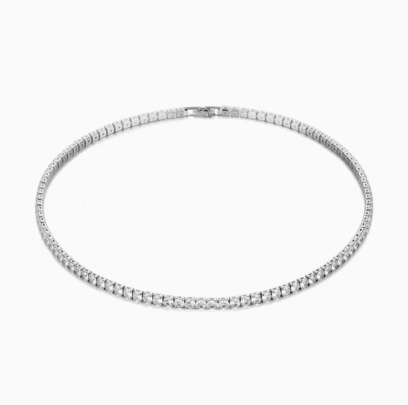 Moissanite Tennis Bracelet，Necklace