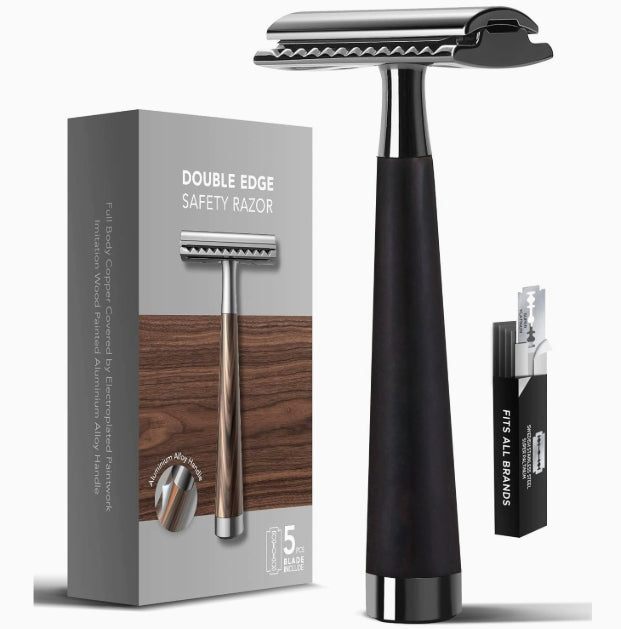 Zinc Alloy Handle  Double Edge Safety Razor