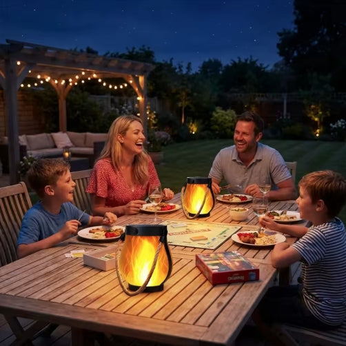 Waterproof Solar Flame Rope Lantern