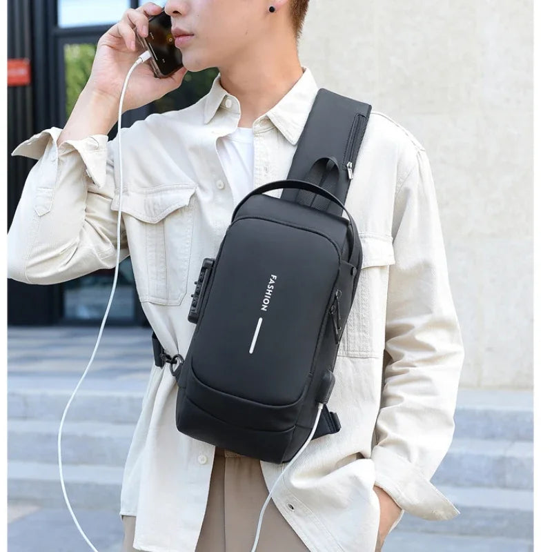 Anti-Theft Waterproof Crossbody Shoulder Bag