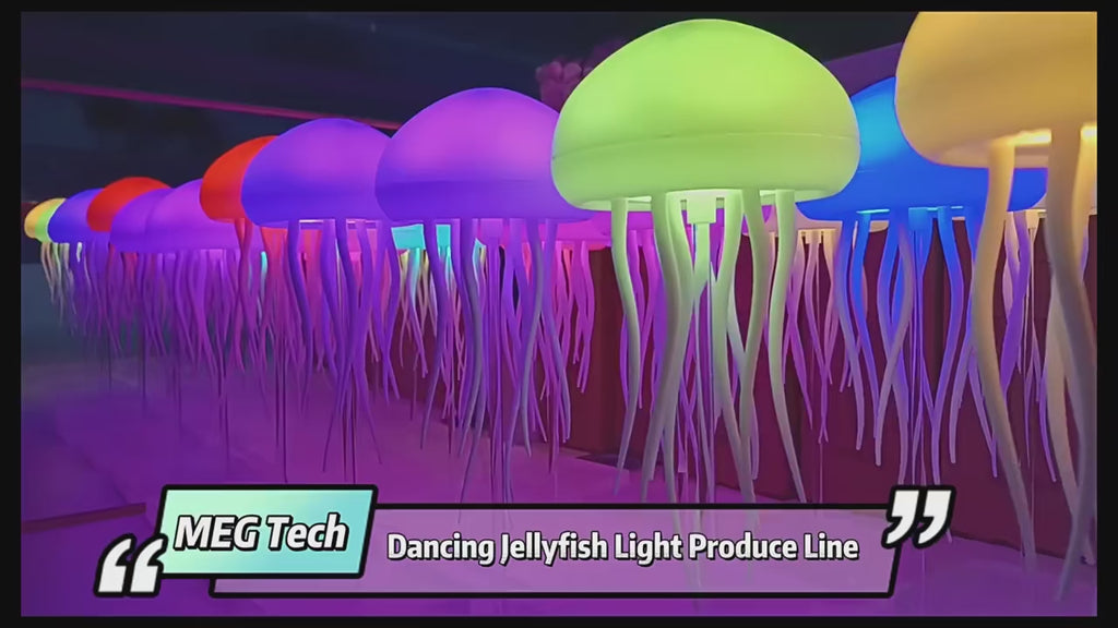 Bionic Jellyfish Night Light,USB Rechargeable with Voice Control