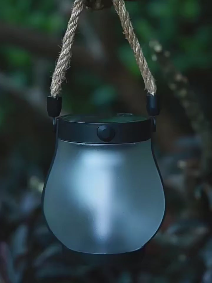 Waterproof Solar Flame Rope Lantern